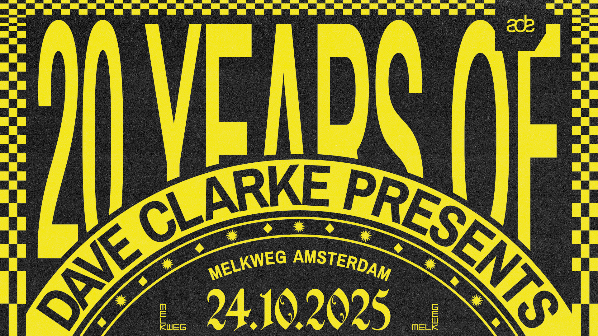 20 Years of Dave Clarke Presents: Marcel Dettmann / Helena Hauff / Trentemøller / Dopplereffekt e.a.