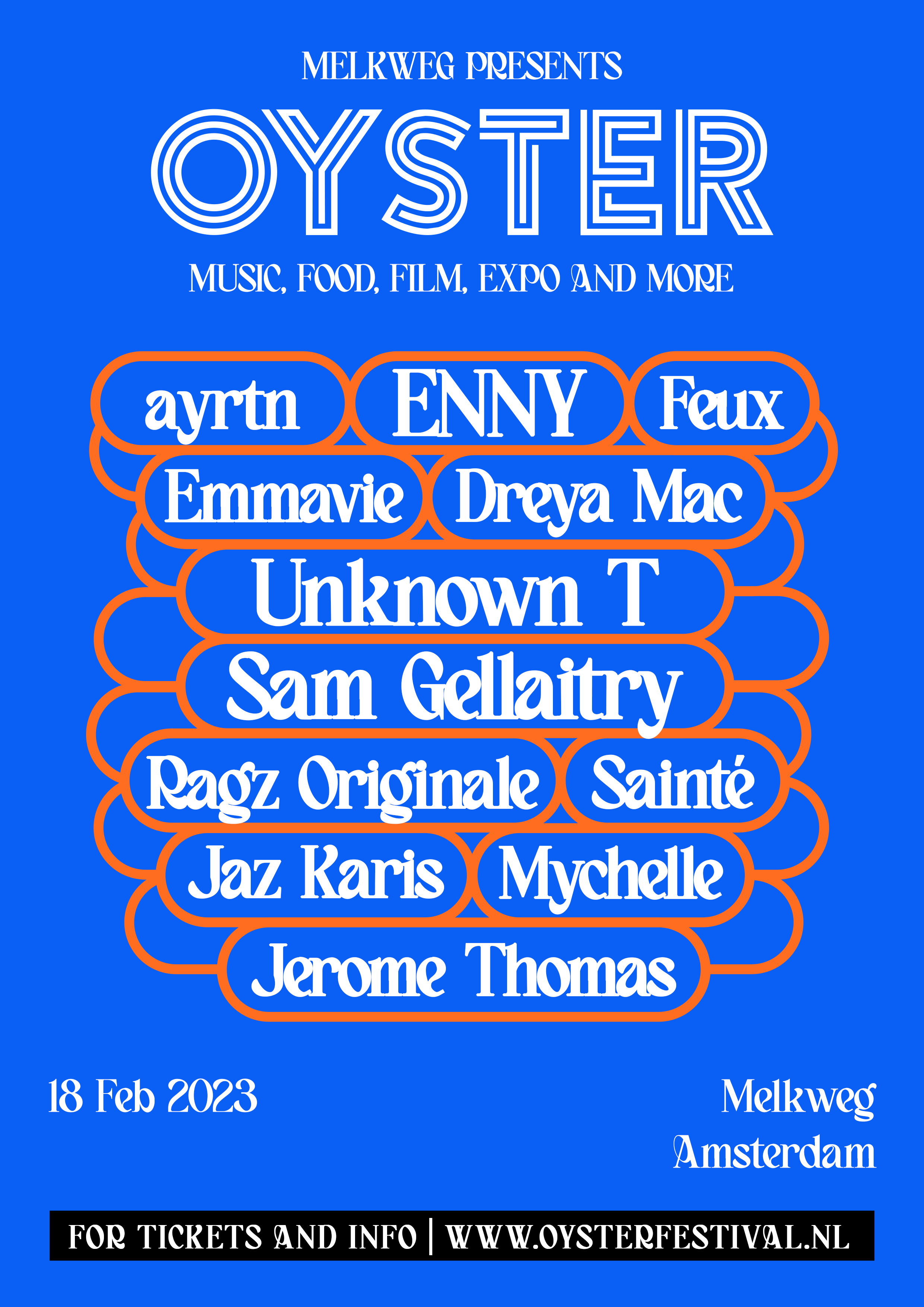 Oyster | Melkweg Amsterdam